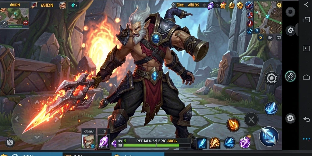 Tampilan menakjubkan dari gameplay ARPG yang mengasyikkan.