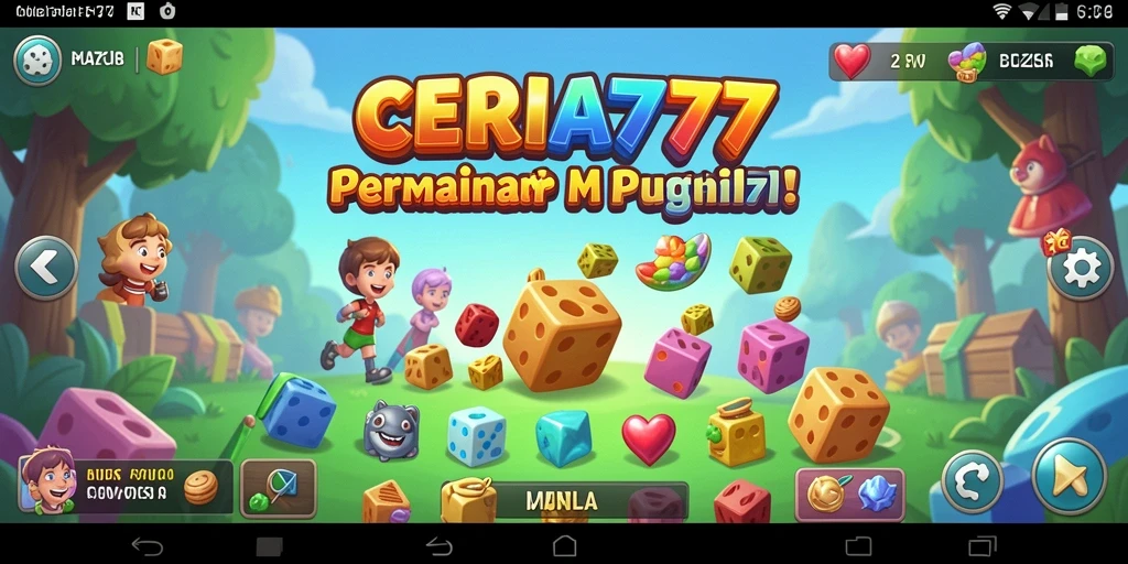 Tampilan gameplay CERIA777 yang menarik dan menantang.