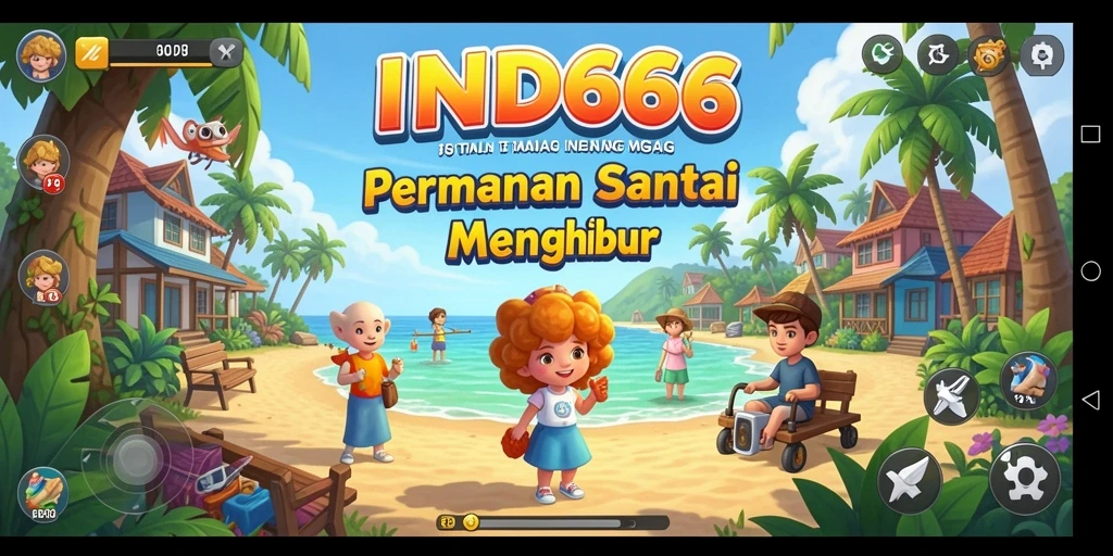 Screenshot utama IND666 yang menampilkan gameplay yang menarik.
