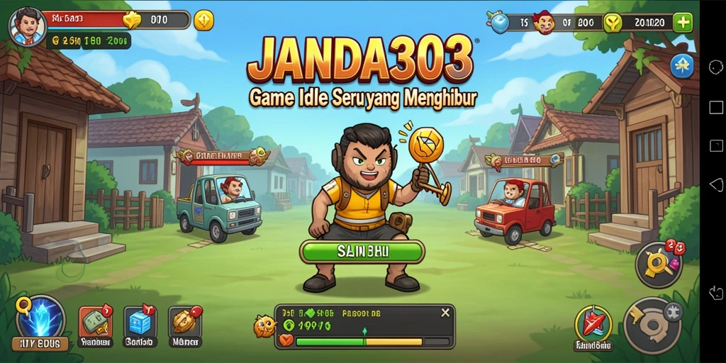 Tampilan gameplay JANDA303 yang menarik dan interaktif.