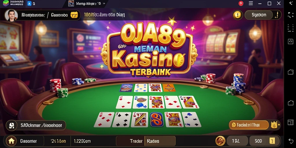 Tampilan menawan dari gameplay Kasino di OJA89.
