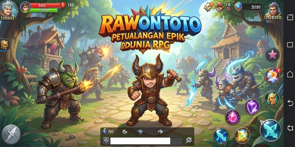 Gameplay seru dan mendebarkan di RAWONTOTO yang penuh petualangan.