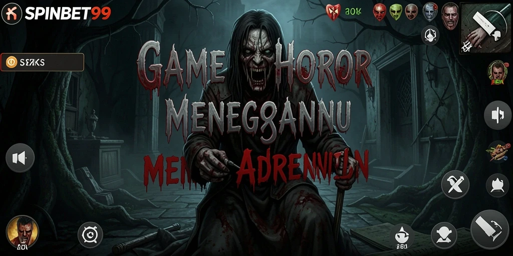 Tampilan gameplay SPINBET99 yang mencekam dan penuh misteri.