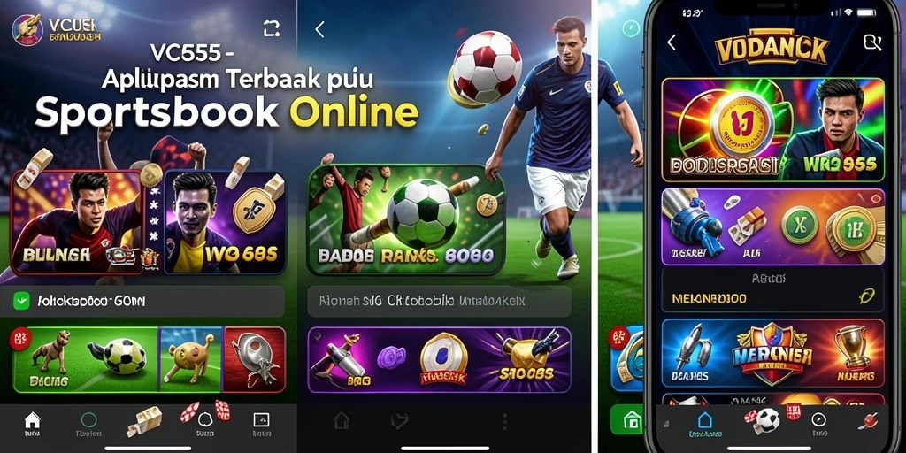 Tampilan gameplay VC55 yang menarik dan informatif.
