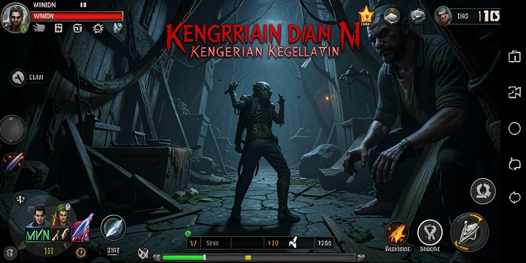 Gameplay horor yang mendebarkan di WINIDN.